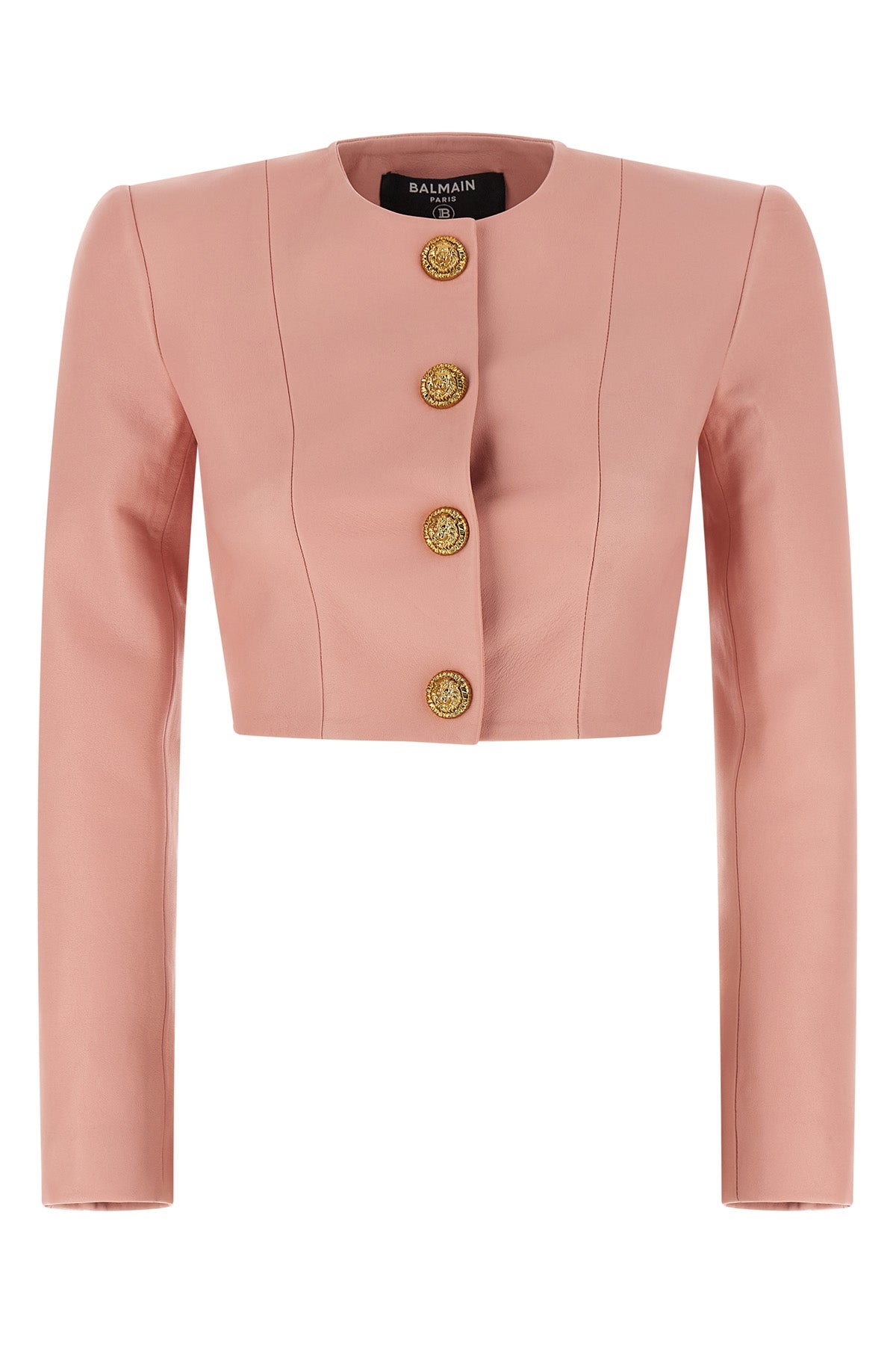 bolero lambskin blazer jacket