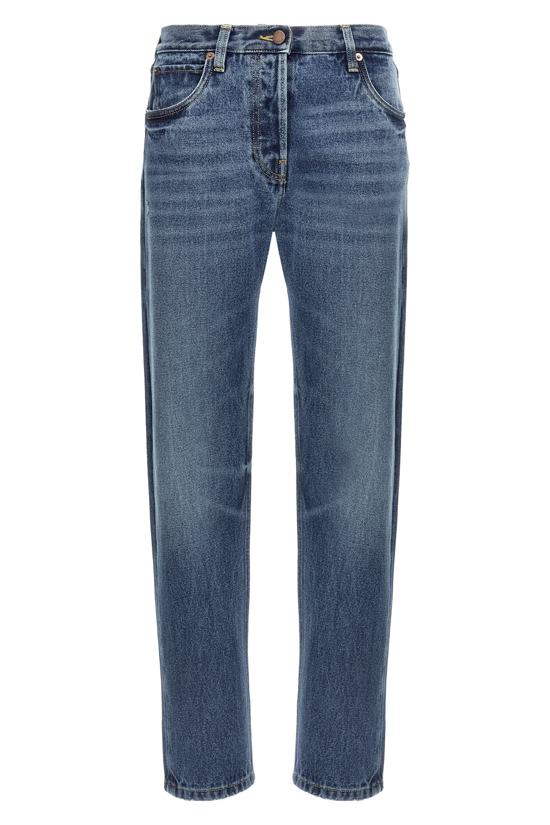 PRADA 26 delavé cotton denim jeans