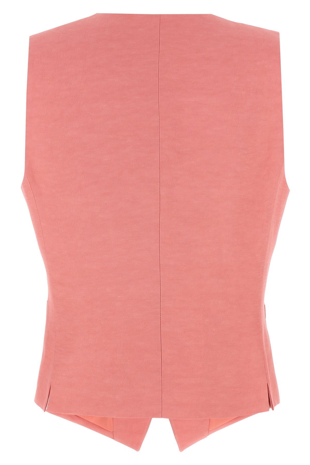 viscose and linen blend vest
