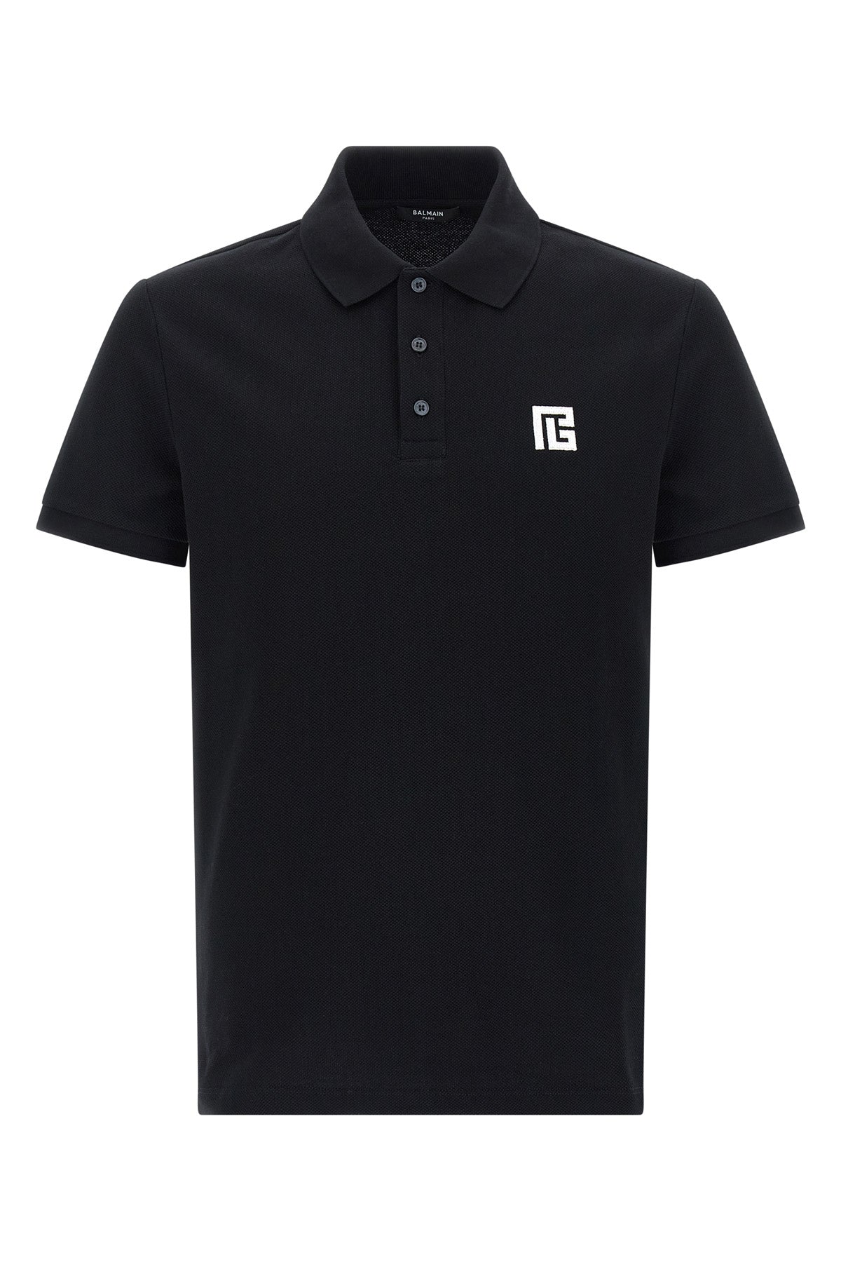 cotton piqué polo shirt