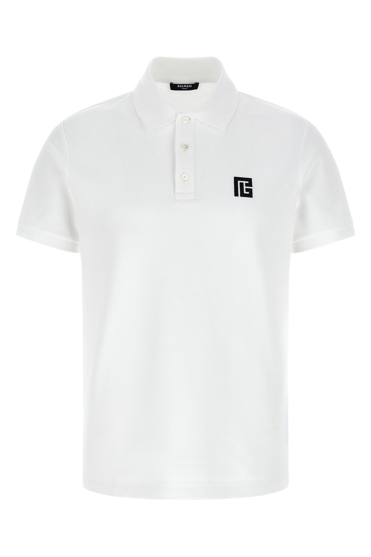 cotton piqué polo shirt