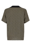 monogram cupro bowling shirt