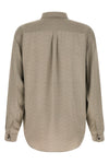 all over jacquard monogram viscose shirt