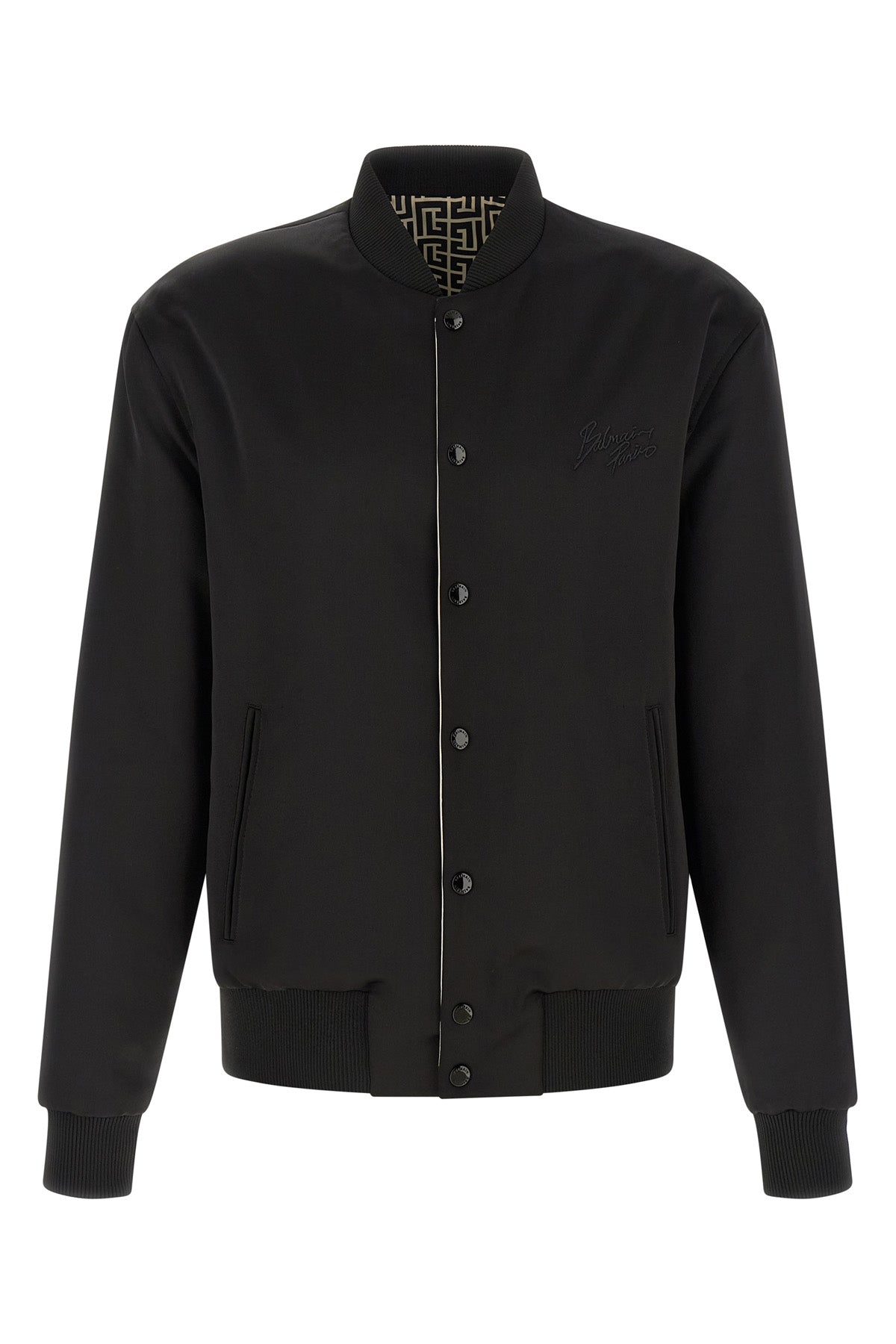 reversible bomber jacket