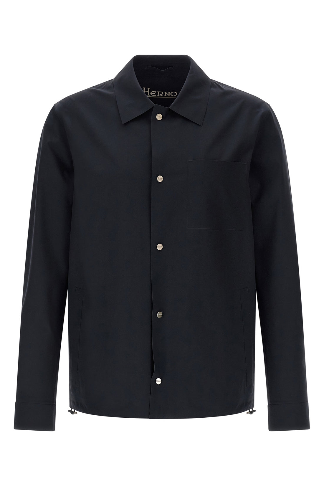 HERNO 50 essence overshirt in water-repellent tape fabric