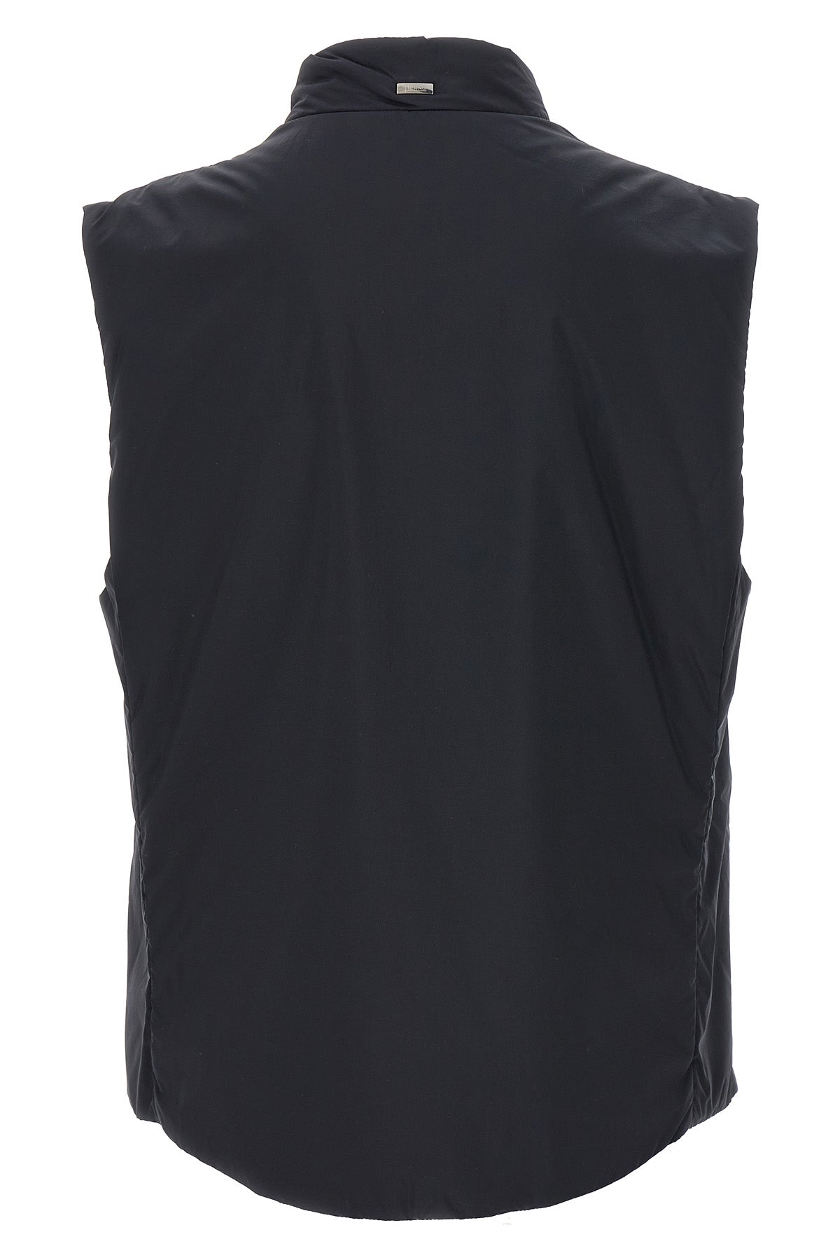 ecoage sleeveless vest in smooth fabric