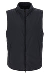 ecoage sleeveless vest in smooth fabric