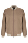 functional bomber jacket in water-repellent pro-meteo fabric