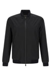 functional bomber jacket in water-repellent pro-meteo fabric