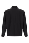 functional overshirt in technical windproof and rainproof fabric