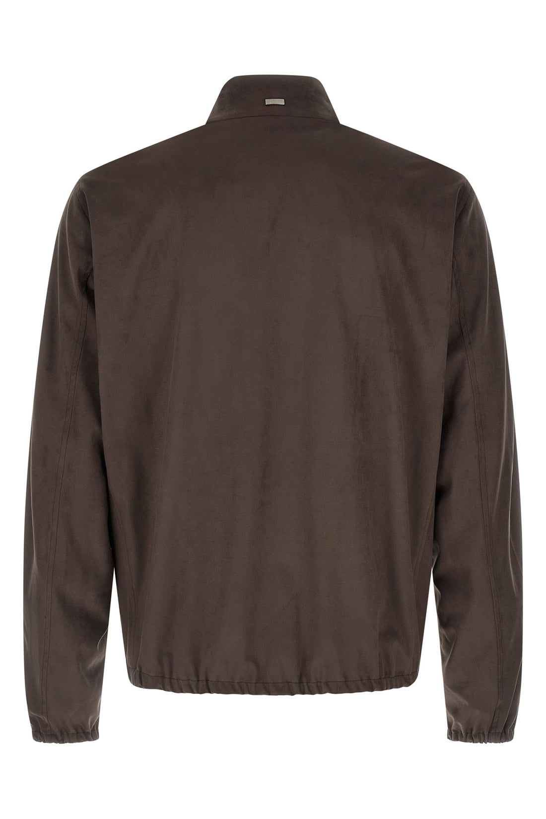 HERNO 50 suede effect fabric jacket