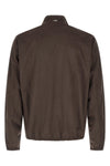 suede effect fabric jacket