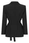 the elisabetta franchi blazer redefines the codes of contemporary tailoring thro