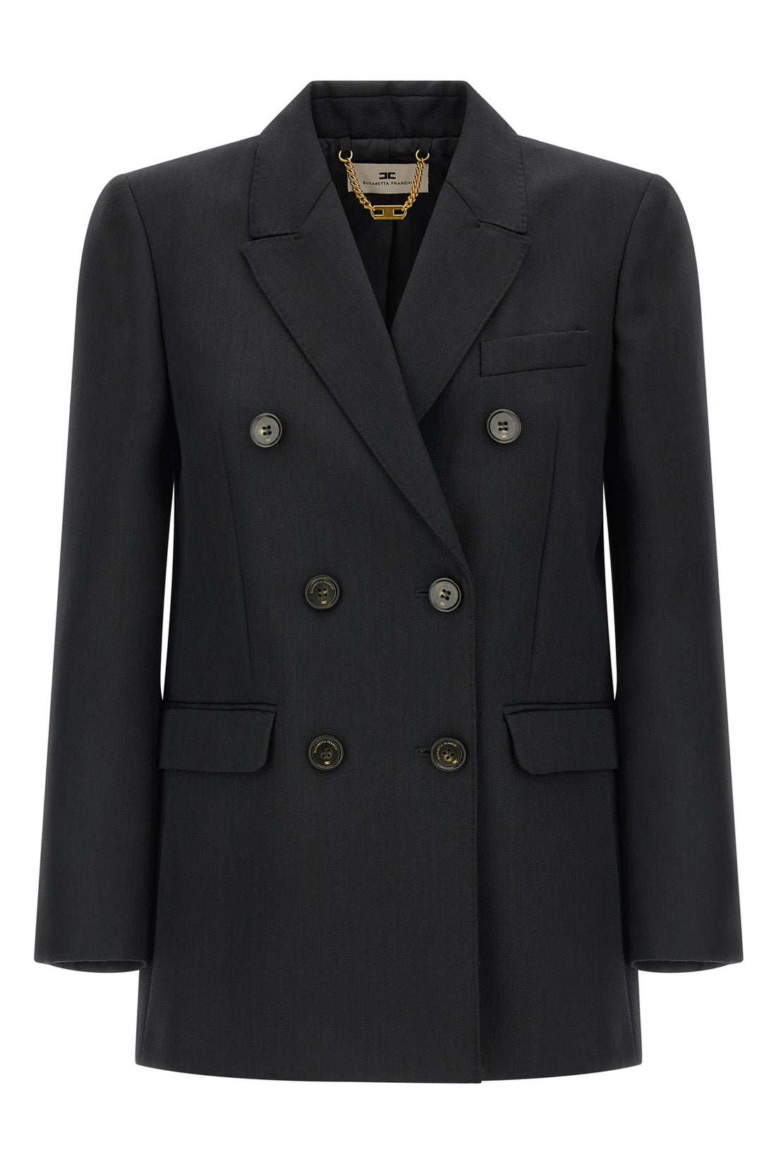 ELISABETTA FRANCHI 40 the elisabetta franchi blazer redefines the codes of contemporary tailoring thro