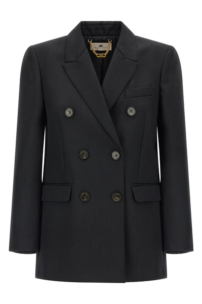 the elisabetta franchi blazer redefines the codes of contemporary tailoring thro