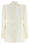 radzmir single-breasted wool and silk blazer