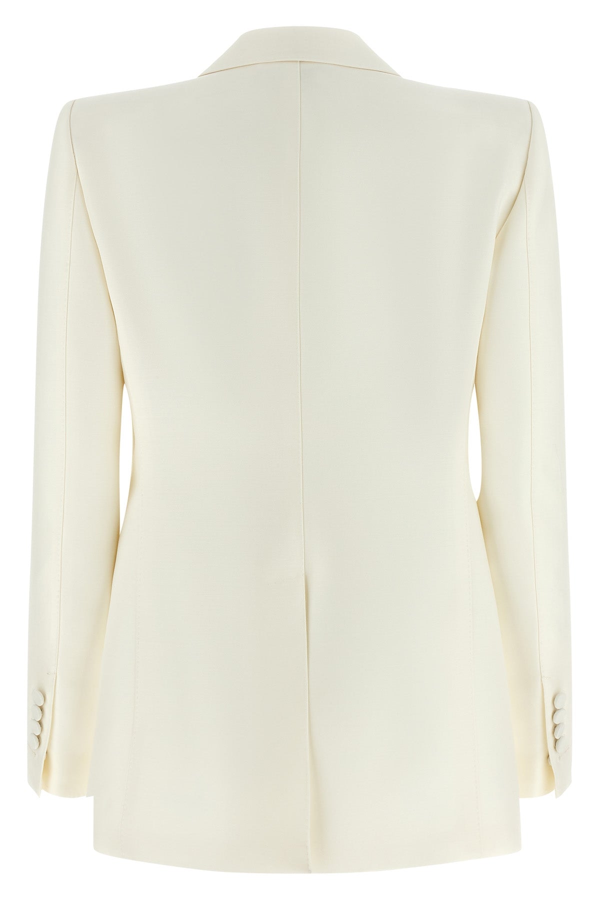 radzmir single-breasted wool and silk blazer