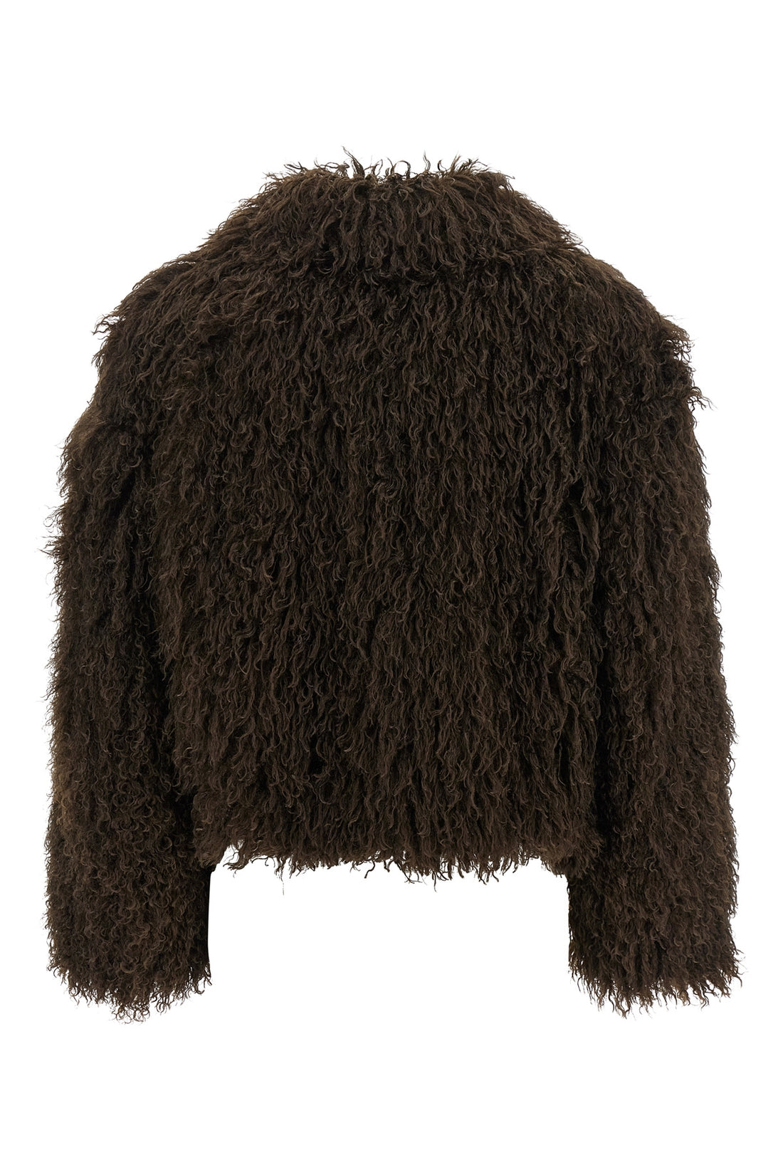 TAGLIATORE 38 the tagliatore eco-fur jacket defines contemporary outerwear through a bold mate