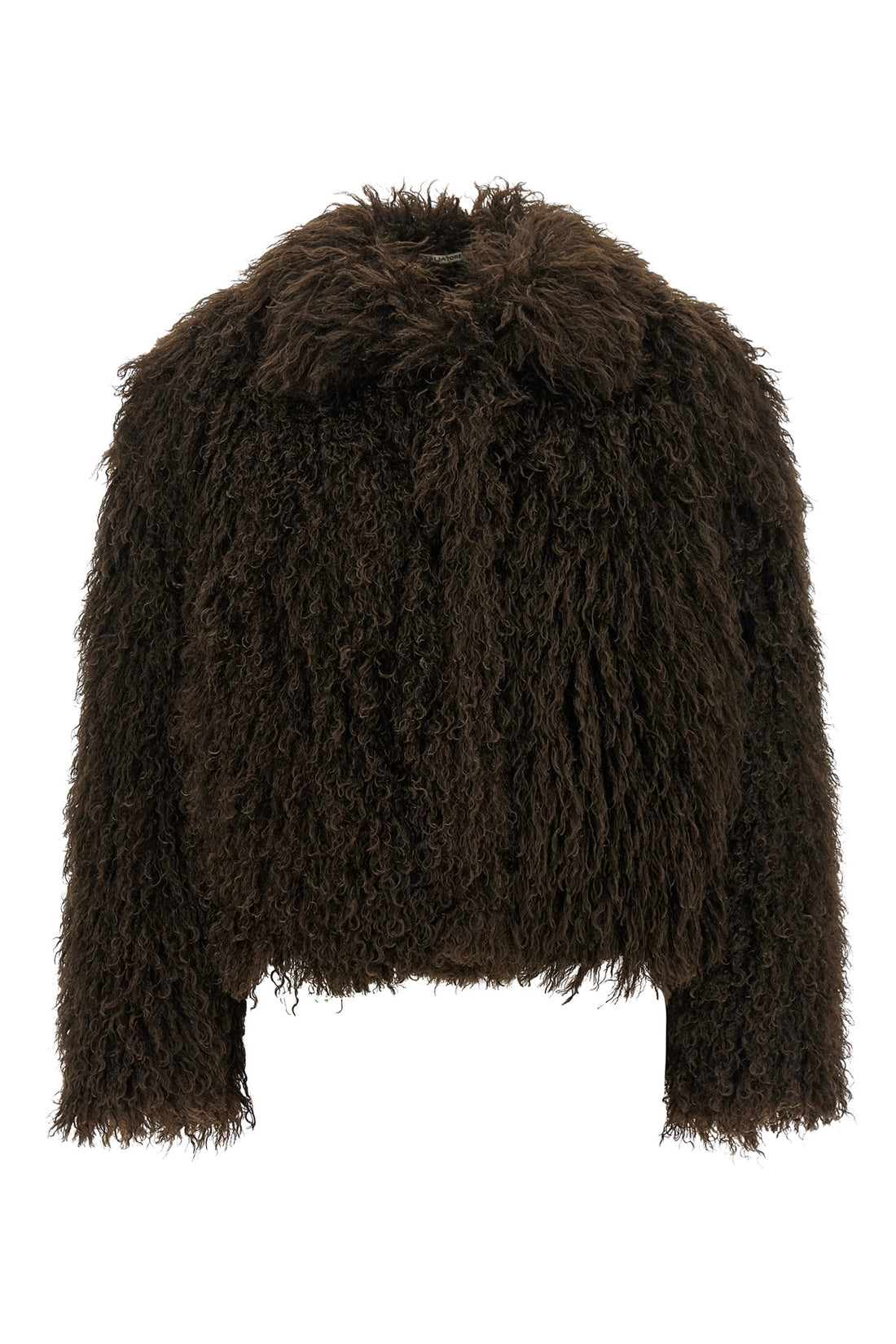 TAGLIATORE 38 the tagliatore eco-fur jacket defines contemporary outerwear through a bold mate
