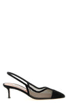 gia mesh mesh slingbacks