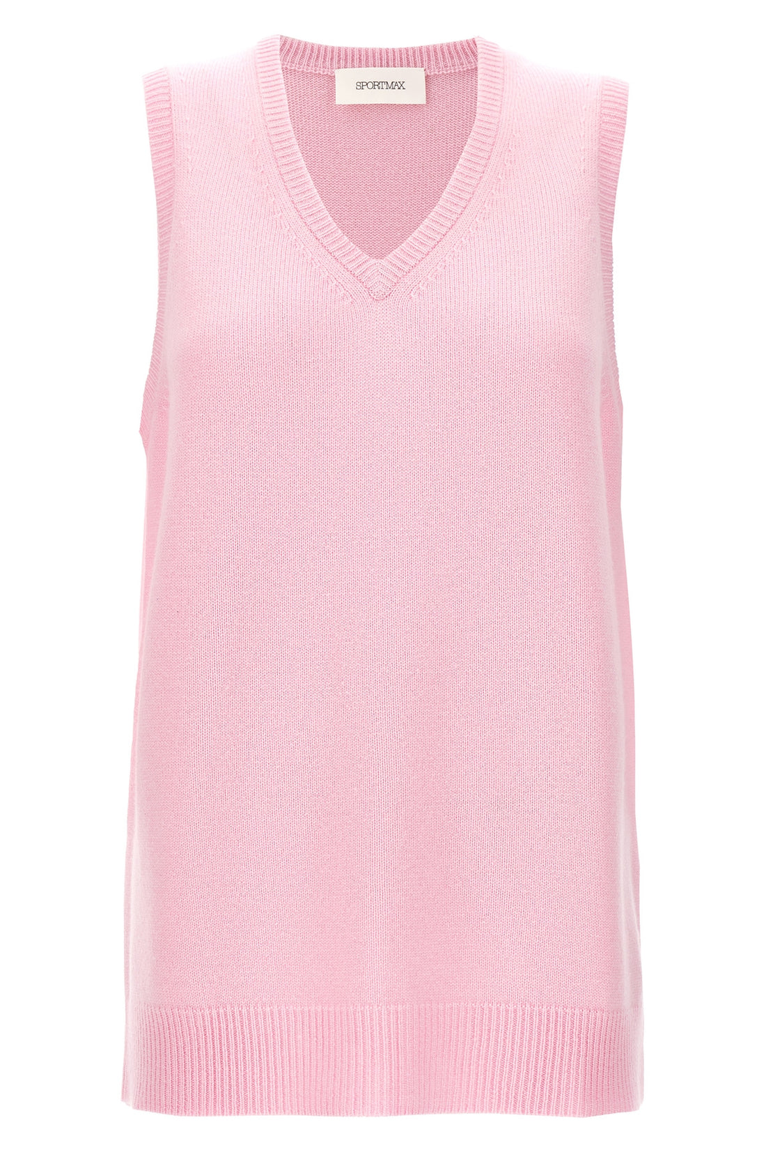 SPORTMAX M gimmy vest in wool and cashmere