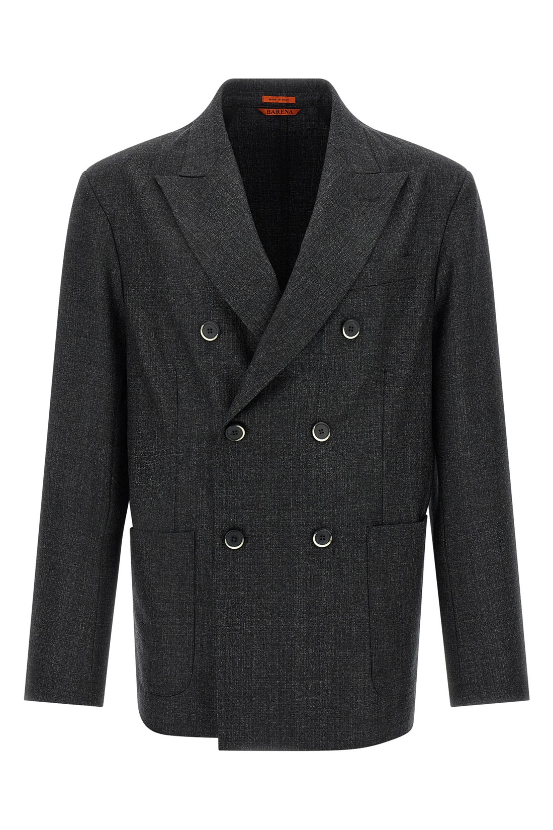 BARENA 48 doria double-breasted wool blazer jacket