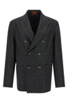 doria double-breasted wool blazer jacket