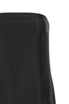 giulia monochromatic striped silk and viscose midi dress