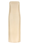 giulia monochromatic striped silk and viscose midi dress