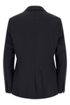 the navy blue dolce&gabbana suit in fine virgin wool gabardine