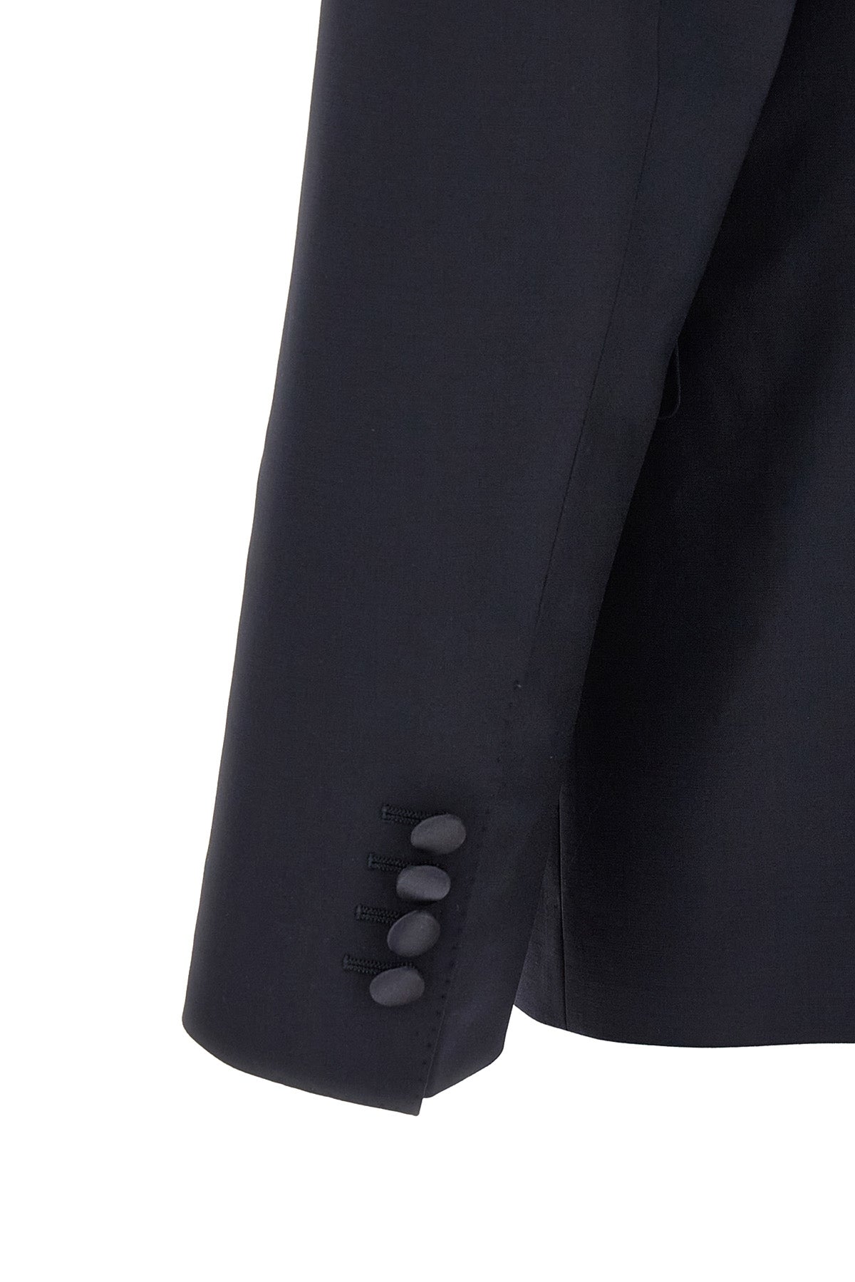 dolce&gabbanas tuxedo suit in fine midnight blue virgin wool
