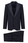 dolce&gabbanas tuxedo suit in fine midnight blue virgin wool