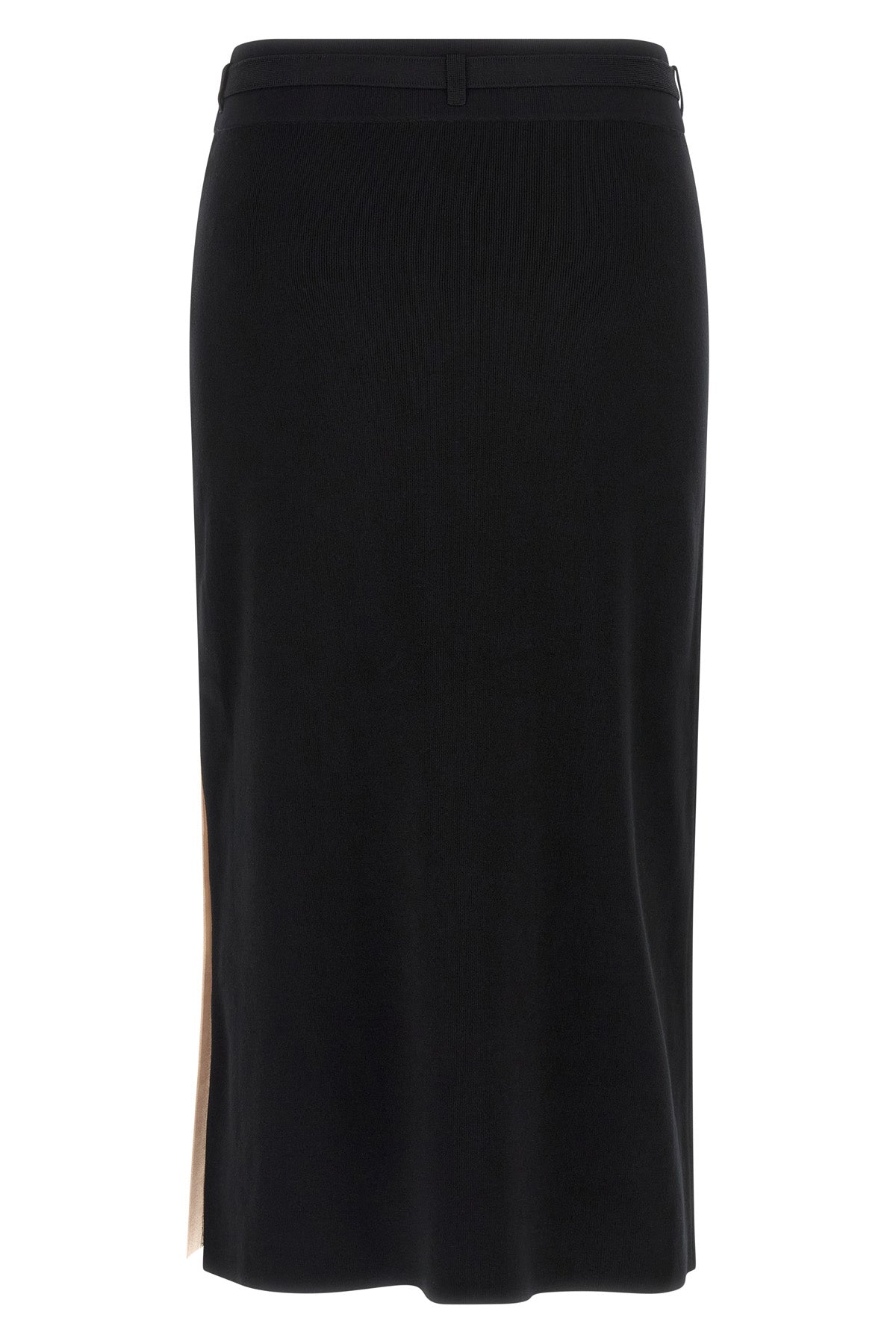 midi knit skirt
