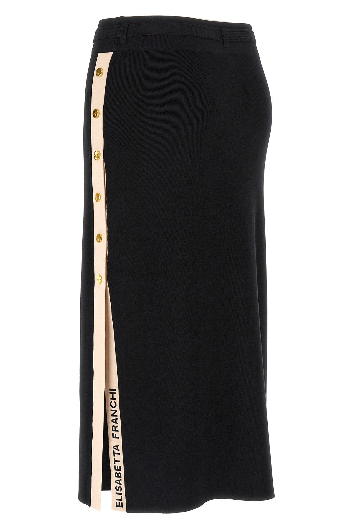 midi knit skirt