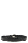 houston braided leather belt