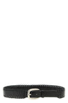 houston braided leather belt