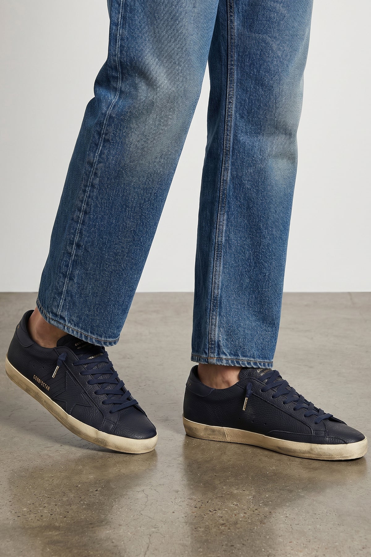 super-star leather sneakers