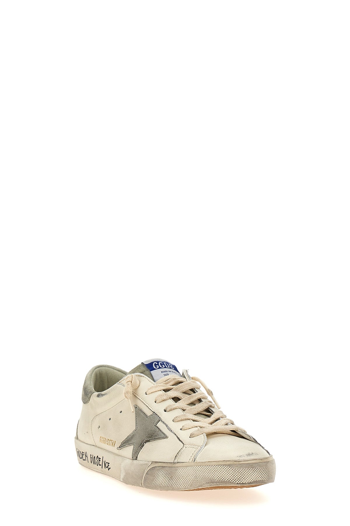 superstar leather and suede sneakers