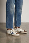 super star leather sneakers