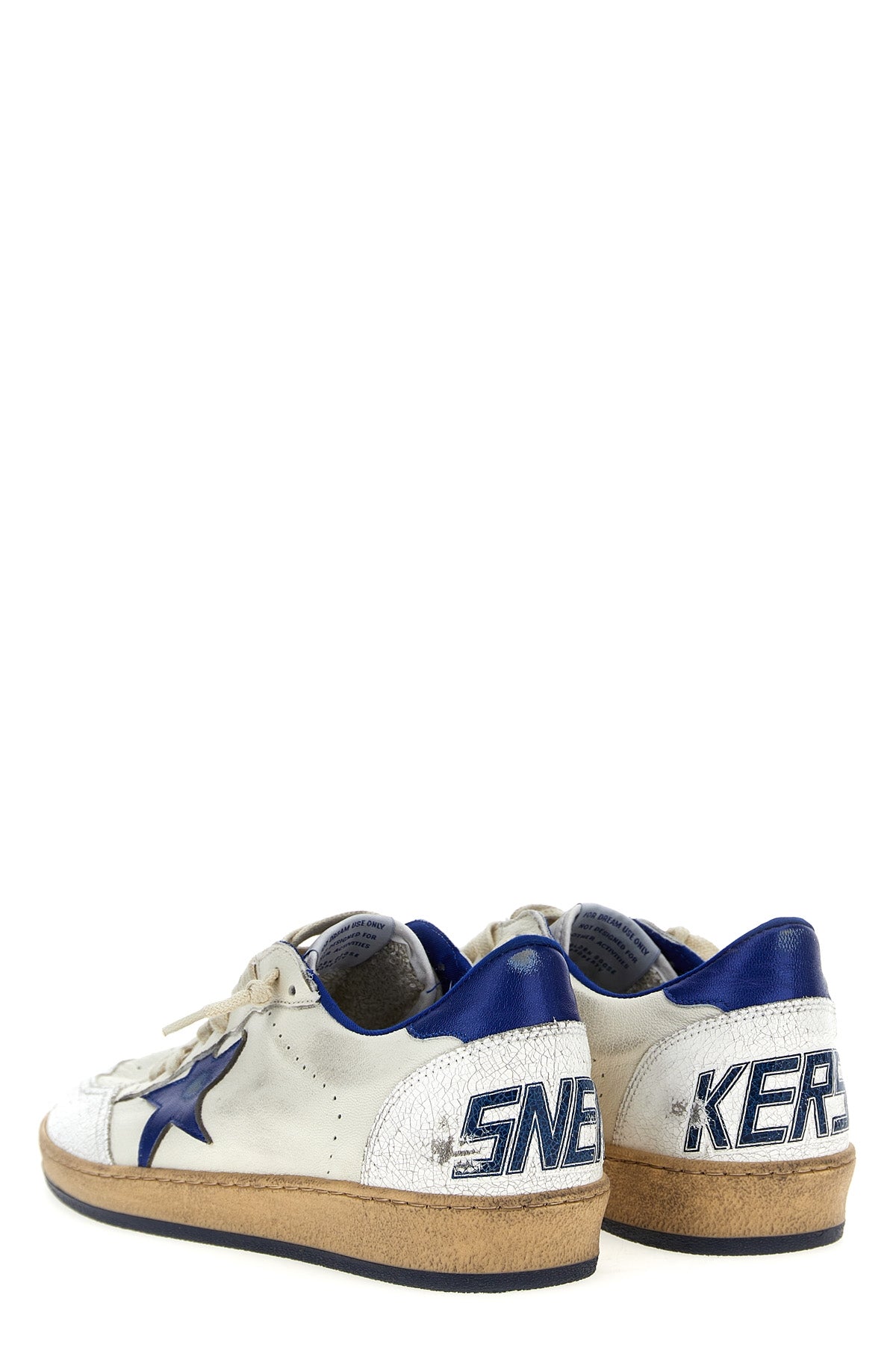 ball star low-top lace-up sneakers