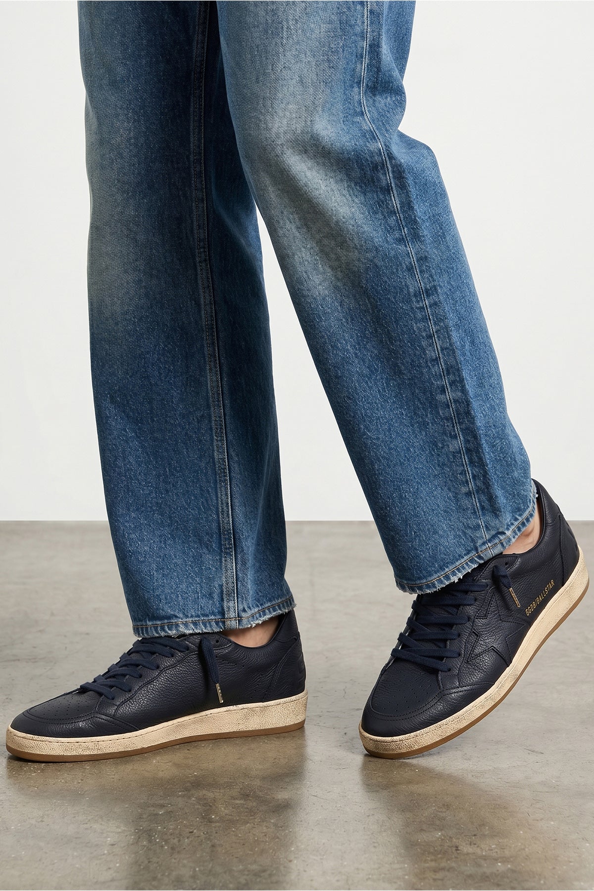 ball star leather sneakers