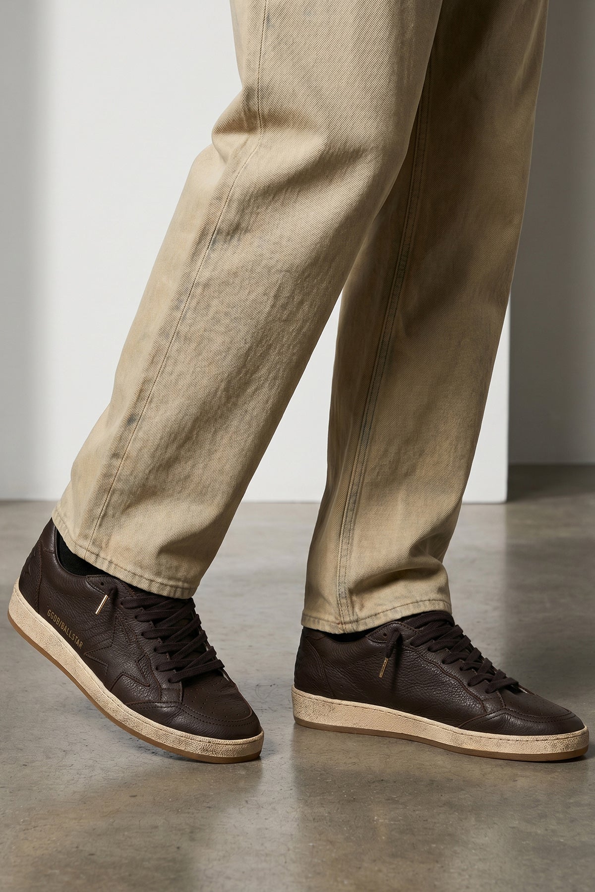 ball star leather sneakers