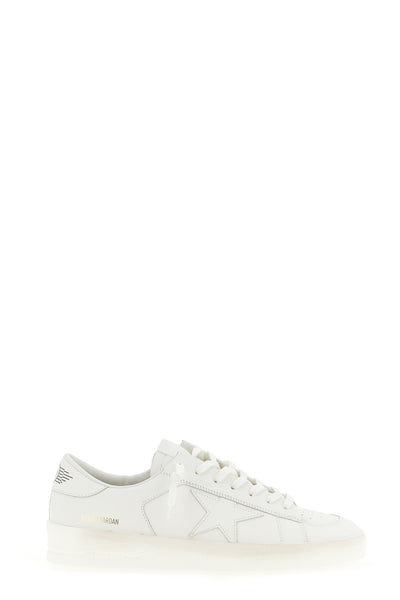 stardan leather lace-up sneakers