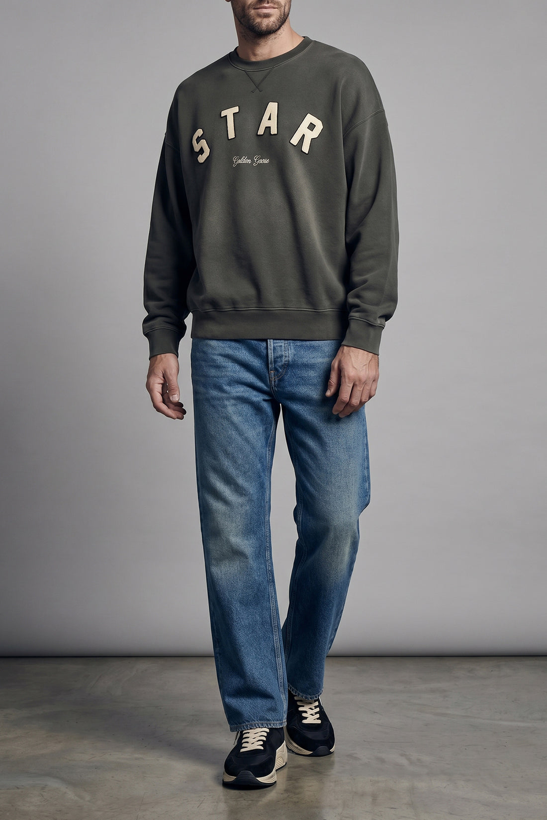 GOLDEN GOOSE 40 running sole sneakers in suede