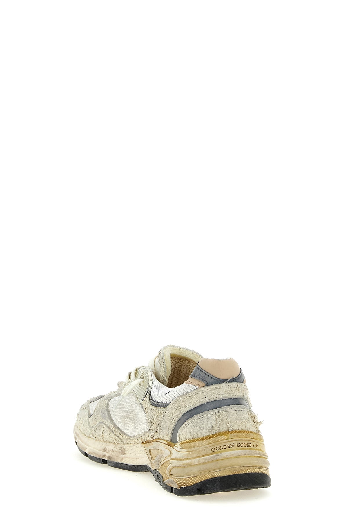running dad new sneakers in mesh and suede fabric
