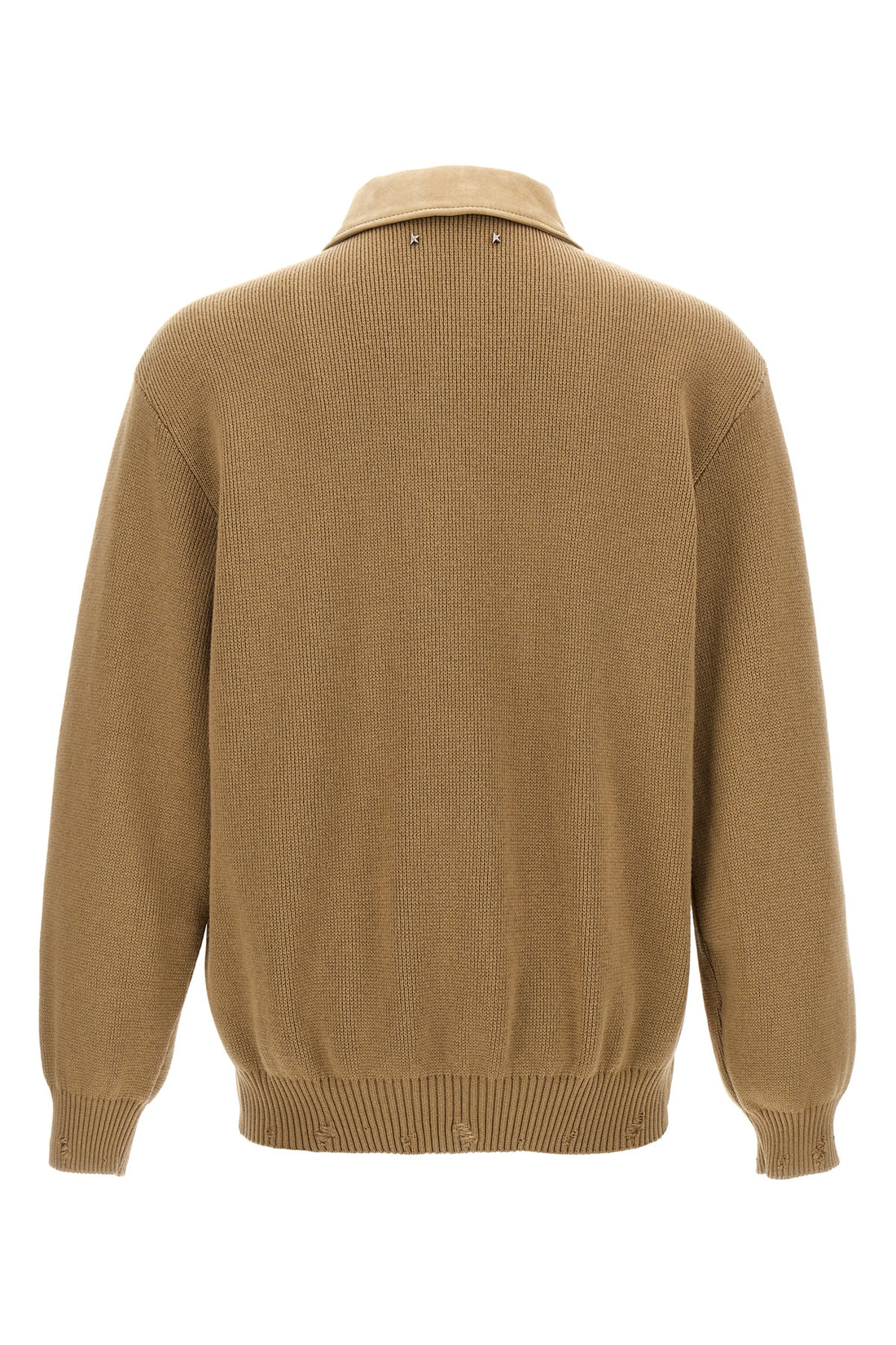 GOLDEN GOOSE 48 neil wool blend knit jacket