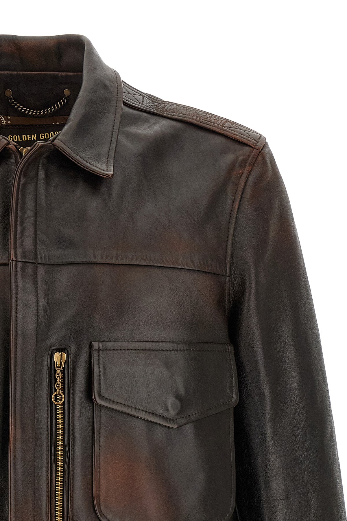the golden goose bomber jacket from the journey collection