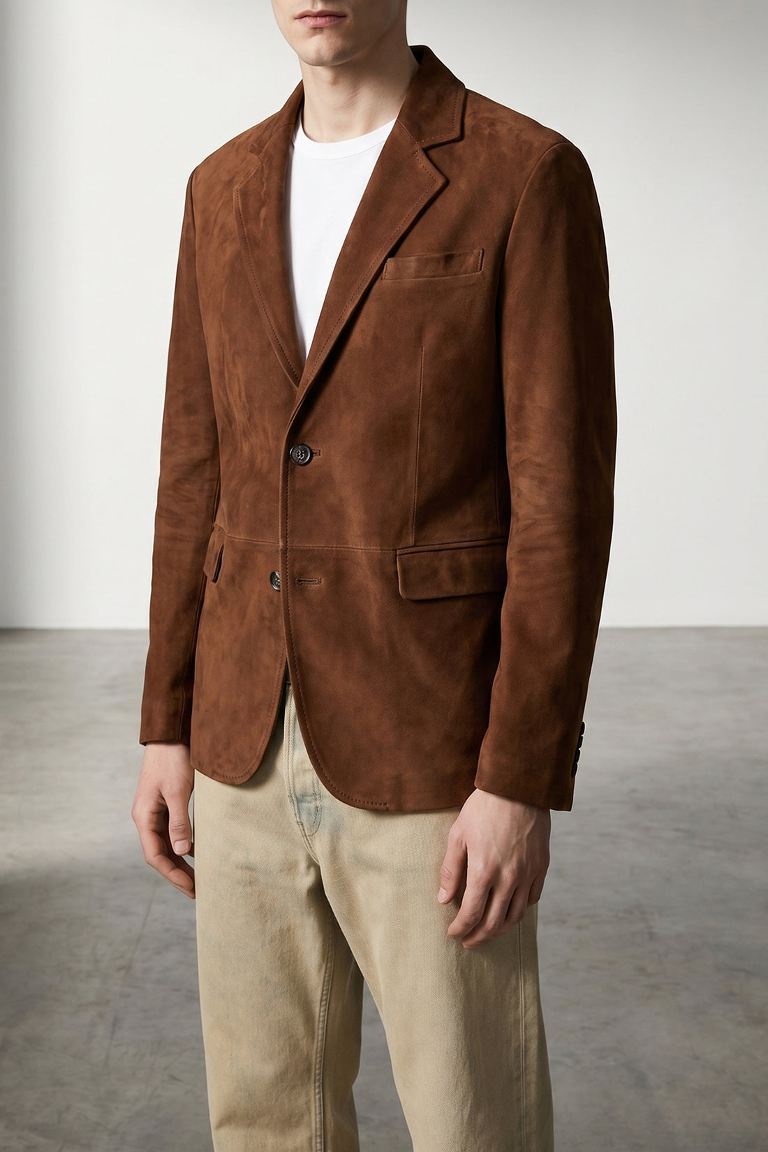 GOLDEN GOOSE 50 robyn waxed suede jacket