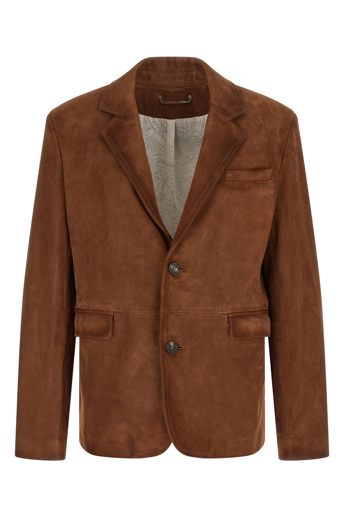 GOLDEN GOOSE 50 robyn waxed suede jacket