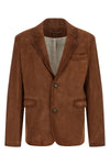 robyn waxed suede jacket